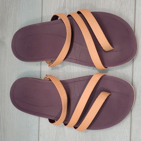 Chaco Women Lost Coast Comfort Sandals Slide shoes sz 6 - Picture 4 of 11